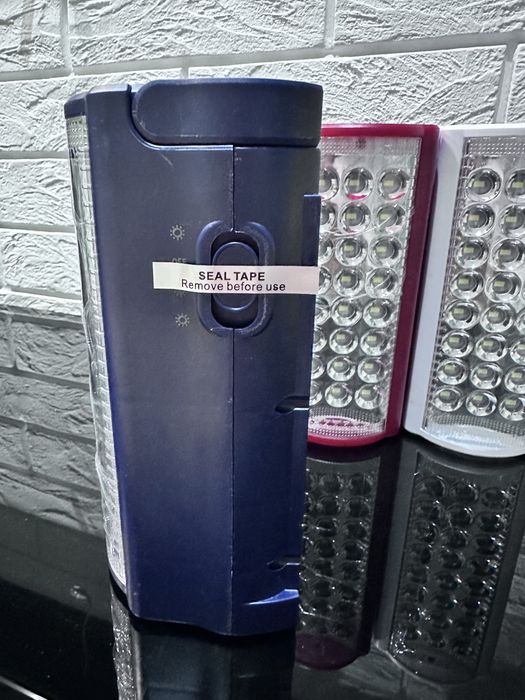 Ліхтар переносний Almina світлодіодний з повербанком 220V