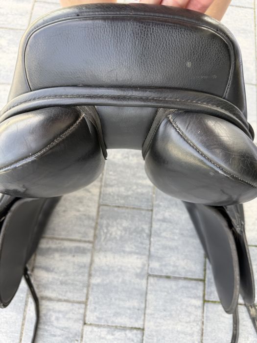 Siodło 17 ujeżdżeniowe Thorowgood COB T8 WYMIENNE łęki dressage