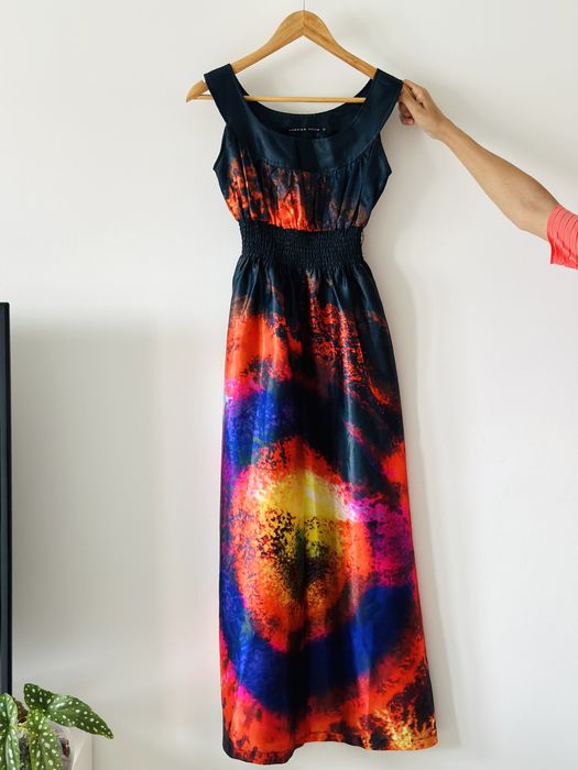 Vestido Comprido Festa/Casamento Américo Tavares Tam S/M (Nunca usado)