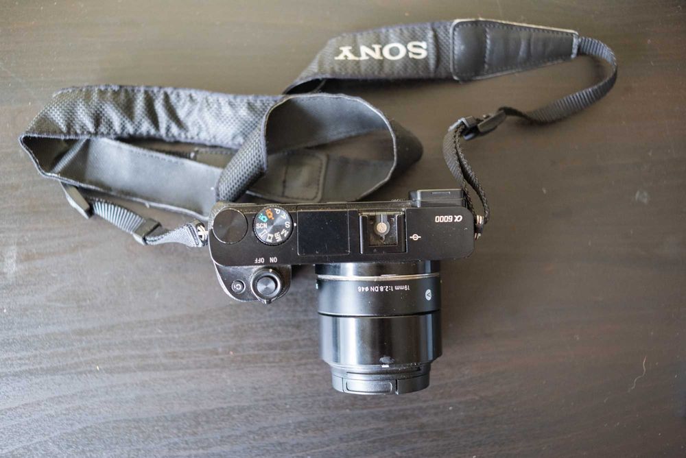 Sony A6000 com lentes
