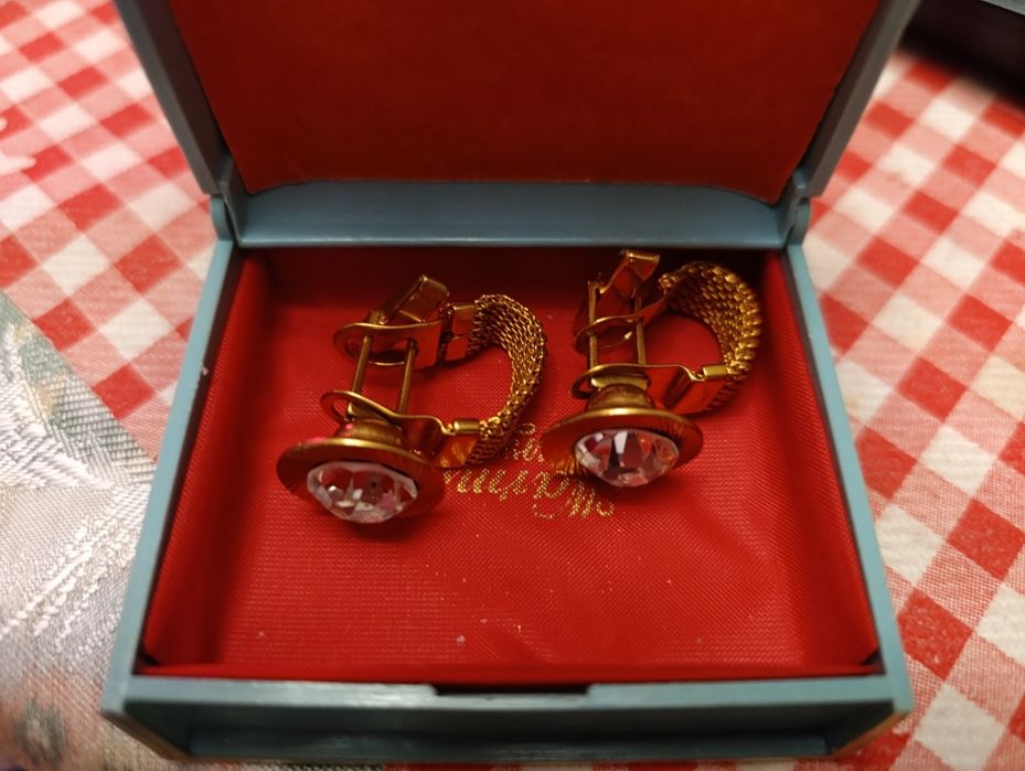 Spinki do mankietów lata 80