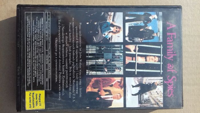 Rodzina Szpiegów cz I i II VHS