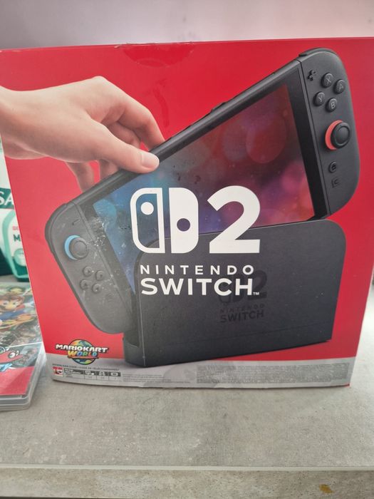 Nintendo Switch 2 Nova com jogos incluídos