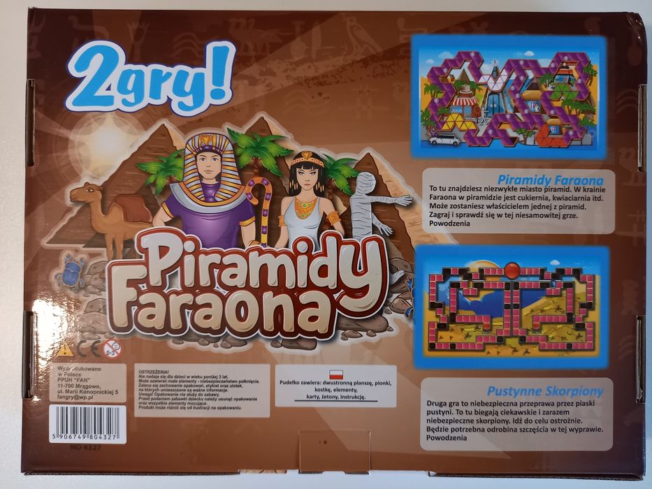 Gra planszowa Piramidy Faraona