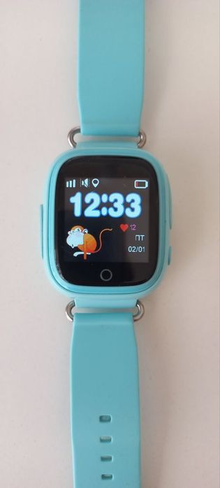 Smart годинник Gelius Pro GP-PK003 Blue Детские умные часы с GPS треке