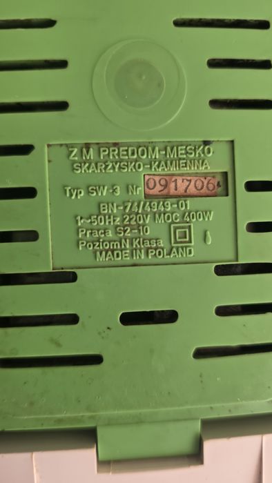 Sokowirówka z PRL