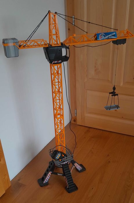 Zdalnie sterowany żuraw budowlany dźwig 120 cm