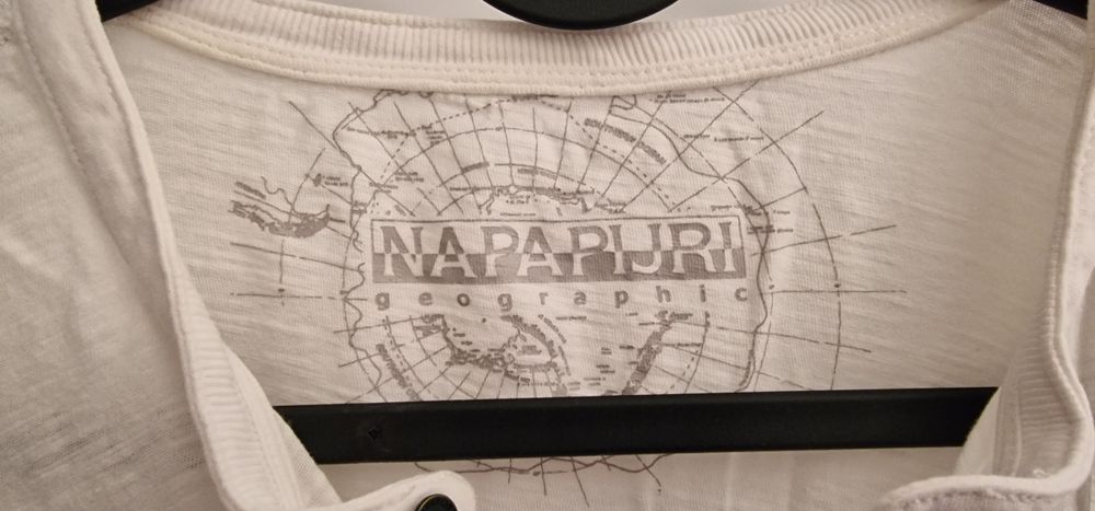 Koszulka biała Napapijri męska M