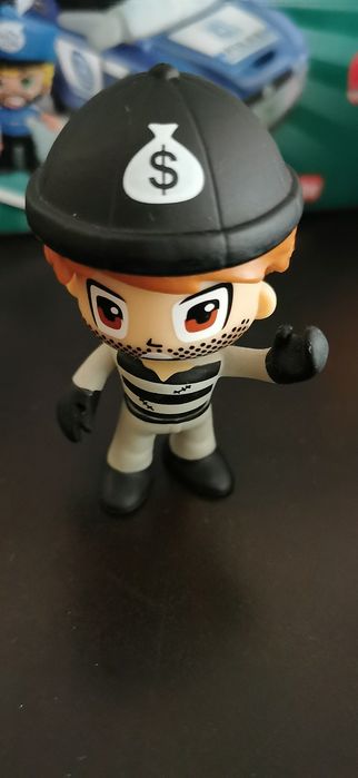 Carro Polícia Pinypon + Mota + 2 figuras
