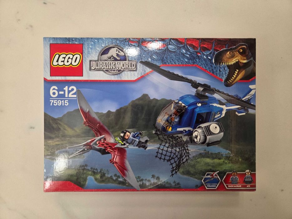 LEGO 75915 Jurassic World Pojmanie pteranodona