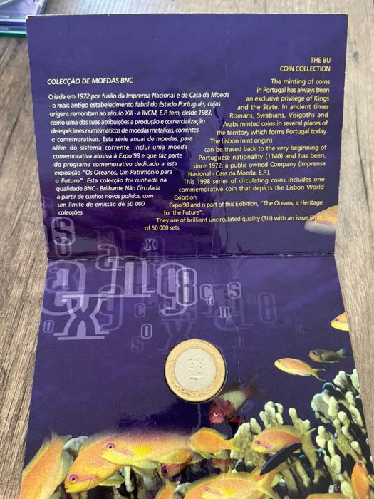 Moedas comemorativas