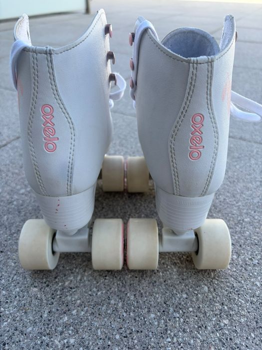 Patins de Patinagem Artística - Oxelo brancos 35