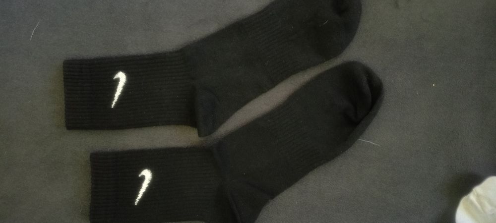 Skarpetki nowe Nike białe i czarne