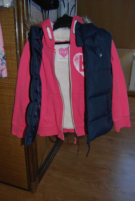 NEXT _BLUZA_146 cm różowa