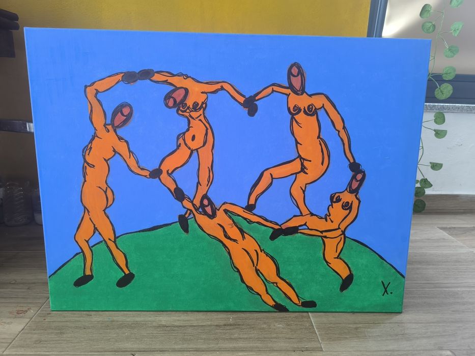 Quadro "A dança de Matisse"