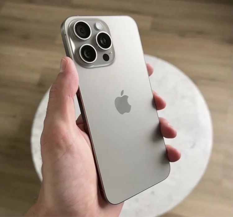  Apple iPhone 15 Pro 128GB Natural Titanium I Bateria 88% I j. Nowy