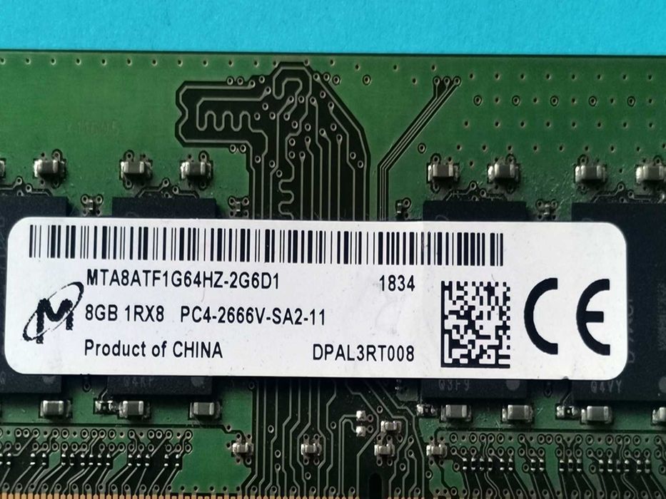 DDR4 8GB Micron 2666v