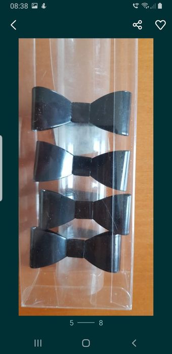 Klamry i spinki do zasłon firan efekt 3D