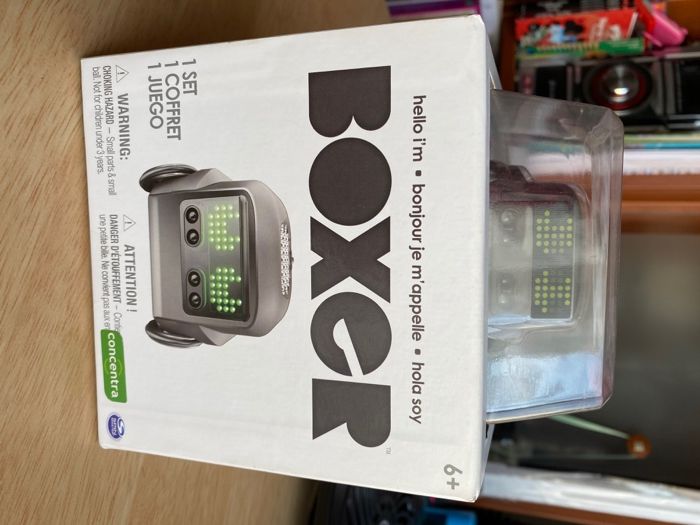 Boxer - Interactive Gray Robot - New64738560890754124