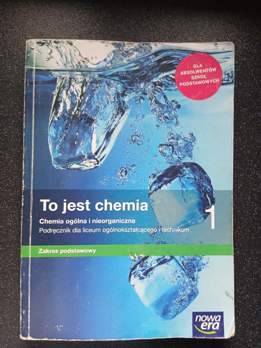 Podręcznik To jest chemia 1 Nowa Era zakres podstawowy