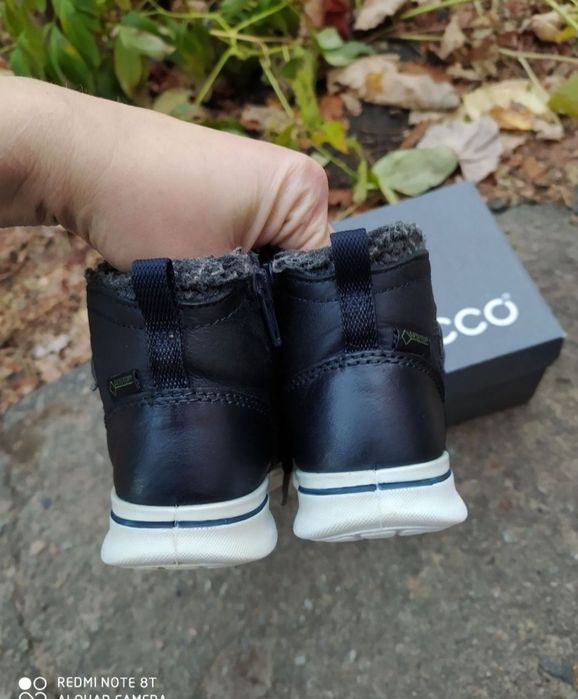 Ecco 24 ботинки на хлопчика зимові черевики чоботи сапоги взуття ессо