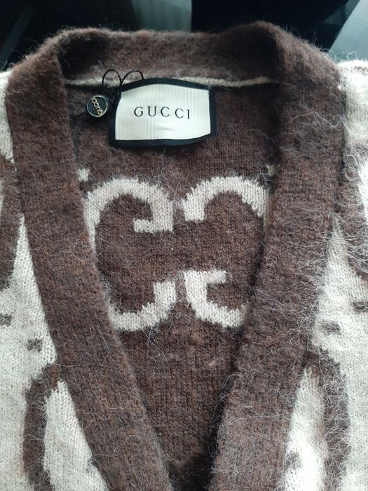 Кардиган gucci оверсайз