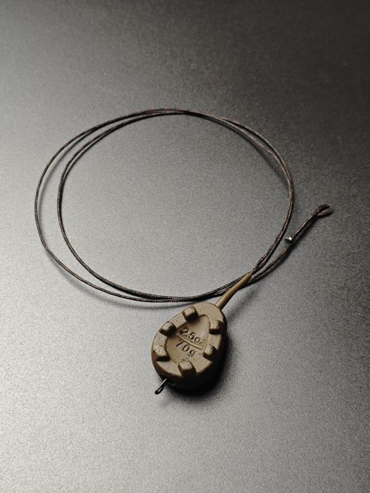 Leadcore karpiowy 45lb z ciężarkiem centrycznym grippa 70g