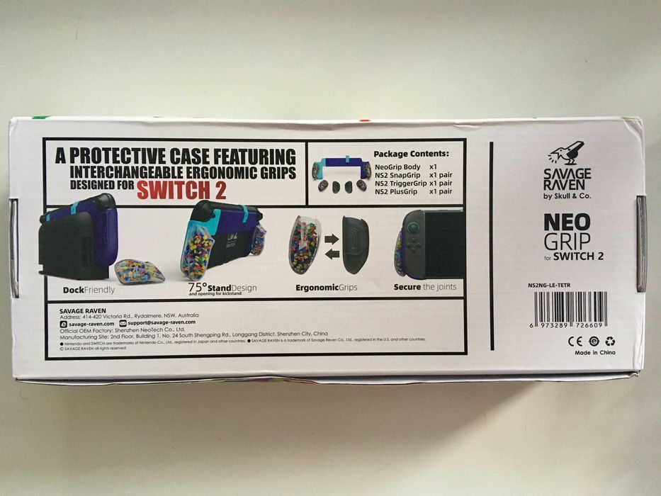 NeoGrip Savage Raven by Skull & Co (Tetris Limited Edition) NS2