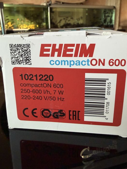 Помпа Eheim 600 l/h , 300 l/h