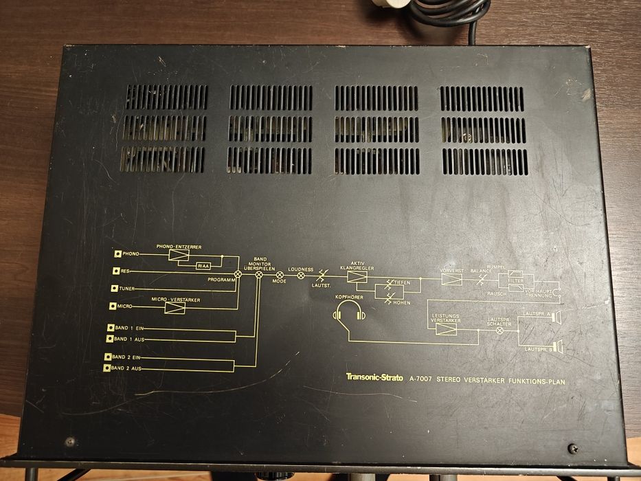 Transonic Strato A 7007, усилитель, підсилювач