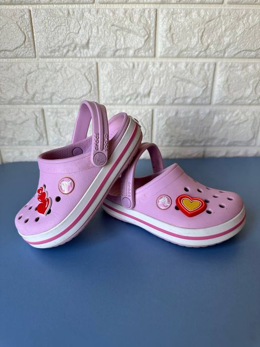 Crocs 26p C9 крокси шлепки сандалі босоніжки
