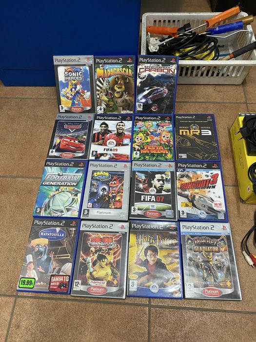 Jogos PS2 ,Volante e Comandos Buzz