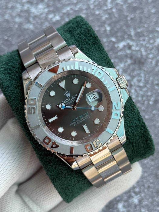 Швейцарские часы Rolex Yacht Master II 40mm Oystersteel Platinum