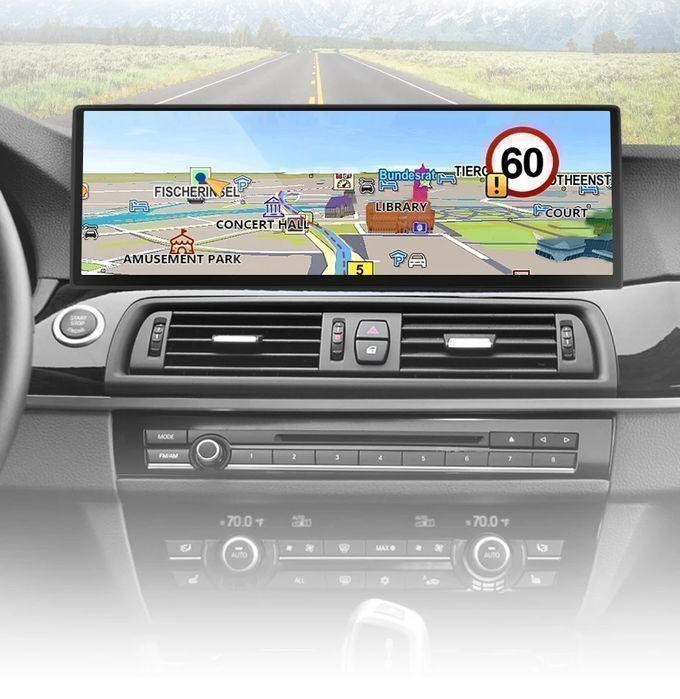 BMW 5 F10 / F11 – Radio Android 15 14,9” CarPlay Android Auto GPS Nawigacja Stacja Multimedialna WiFi Bluetooth DSP 4G LTE PL 4GB/64GB