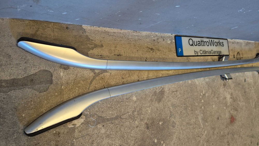 Barras Tejadilho Originais Audi A4 B5 Avant 8D Cinzentas Bom Estado