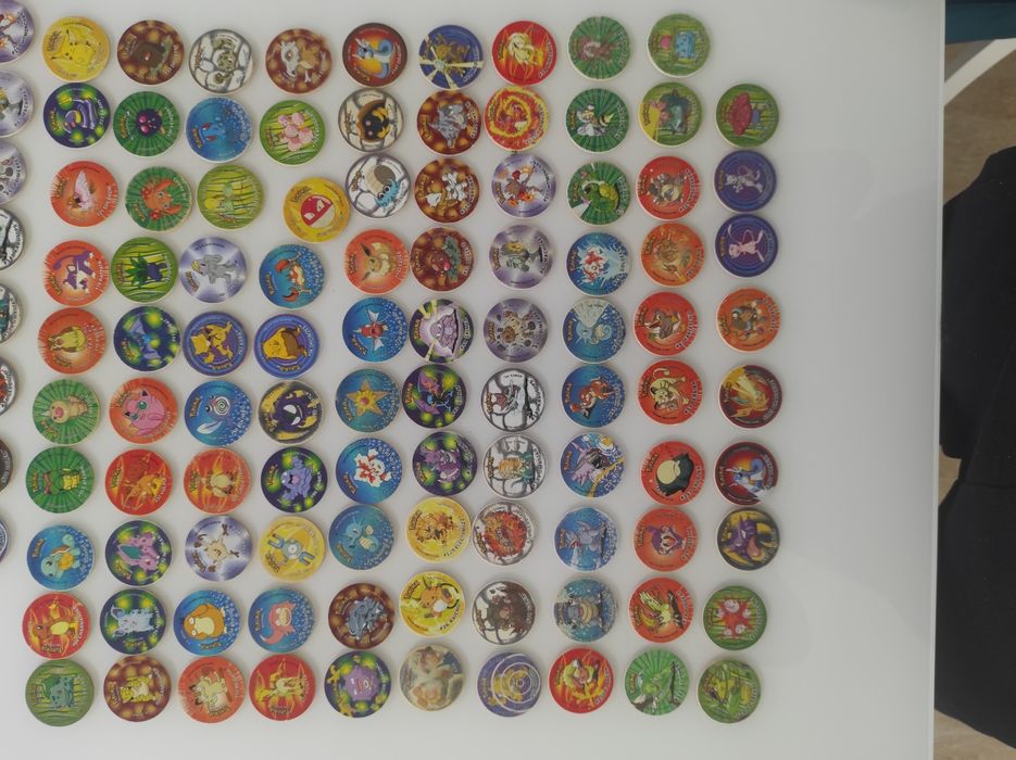 Pokemon tazo 2d seria 1 set 1 i 2 komplet kolekcja rezerwacja