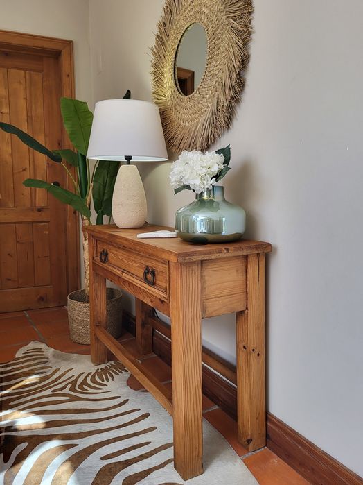 consola, aparador, mesa, mexicano, rustico