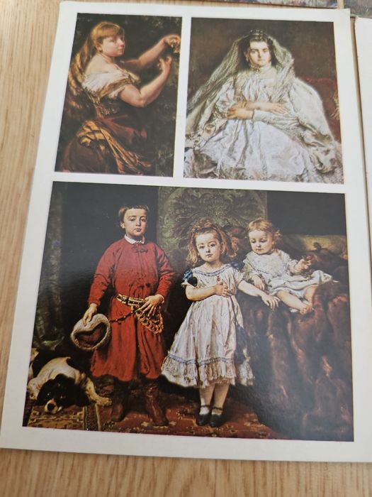 Pocztówki karnety Malczewski Matejko Chełmoński