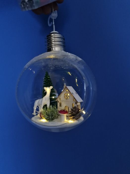Bombka led na baterie girlandia świąteczne