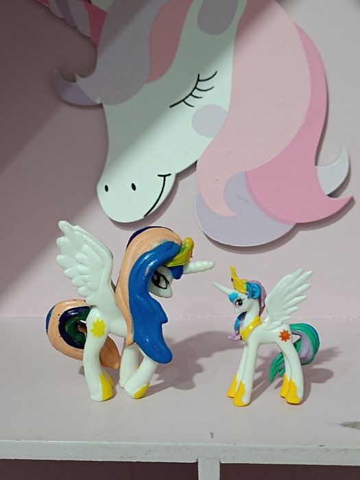 My Little Pony dwie figurki Princess Celestia G4 Hasbro kucyk MLP