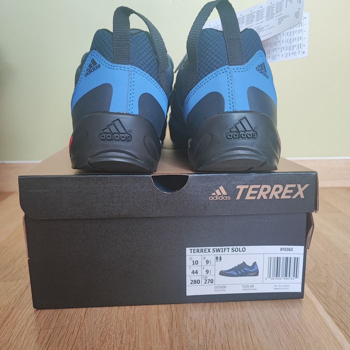 Terrex Swift Solo czarno/niebieskie r. 44