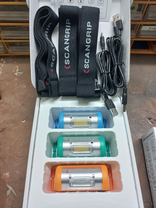 Lanterna de cabeça Scangrip I-View
1600
Bateria:
Bateria de iões de lí