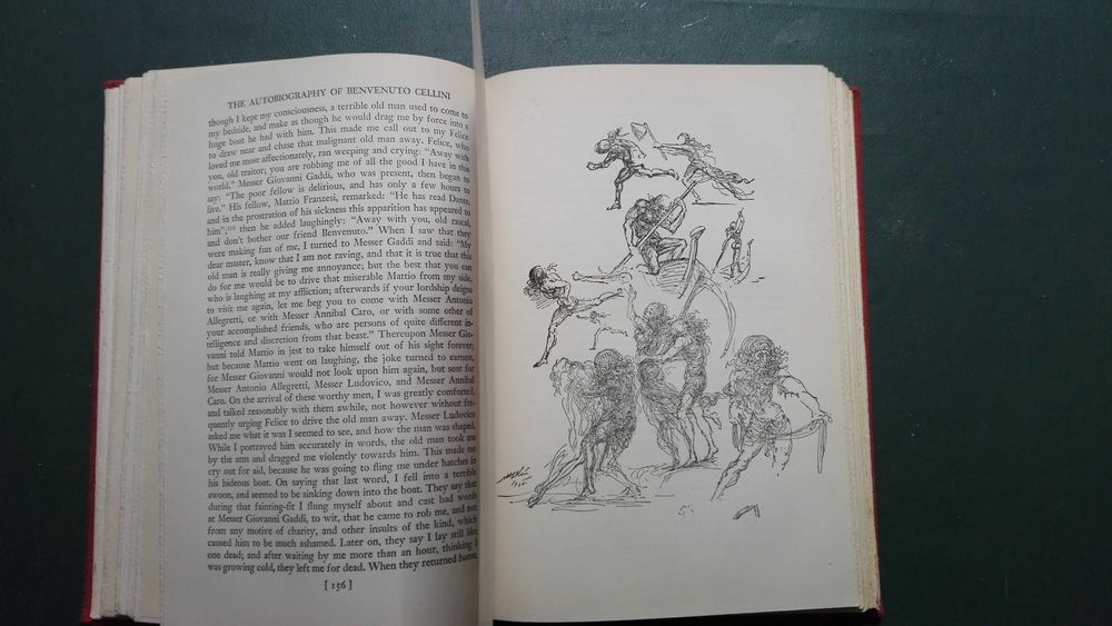 Autobiografia de Benvenuto Cellini, ilustrada por Salvador Dalí, 1946