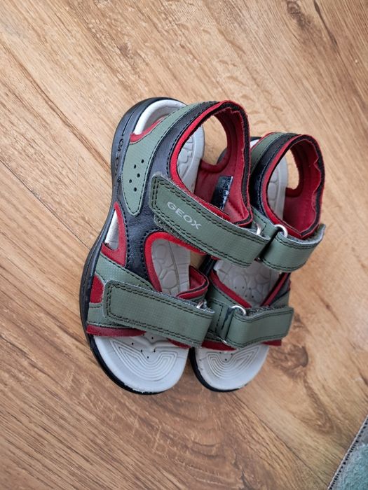 Sandały chłopięce Geox 26 zieleń jak nowe