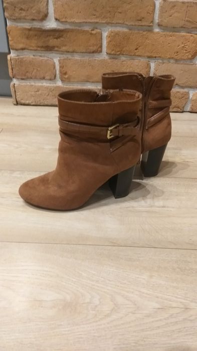 Brązowe Botki h&m r 37