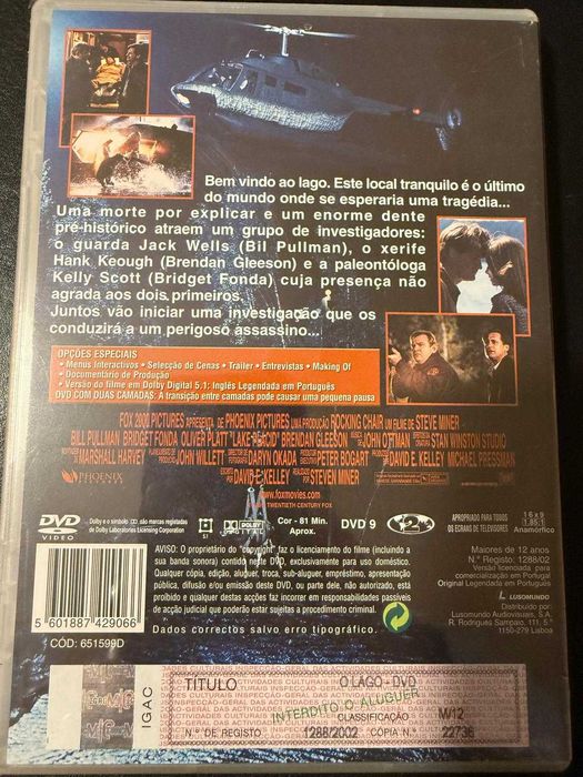 DVD do filme O Lago [Novo]