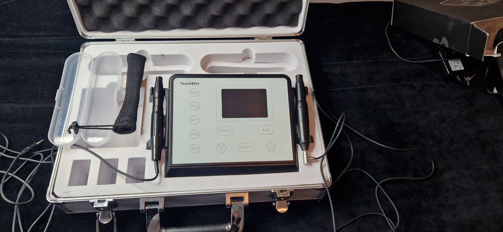 Touchskin maszynka do PMU- makijaż permanentny,2 rączki akupunkturowa.