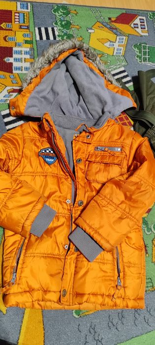Komplet zimowy kurtka 5 10 15  i spodnie narciarskie Reserved