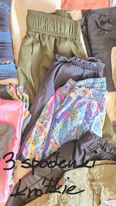 Mega paka ubrań r.134 i 140 dla dziewczynki