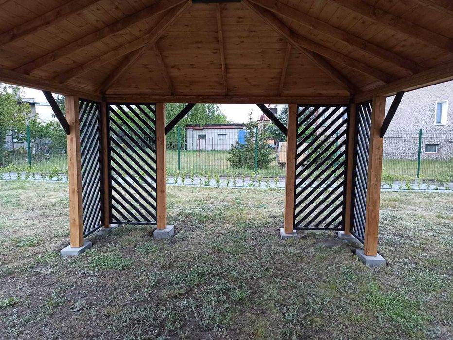 Altana altanka ogrodowa drewniana ,,Uppsala" 5x4m Hit !!!